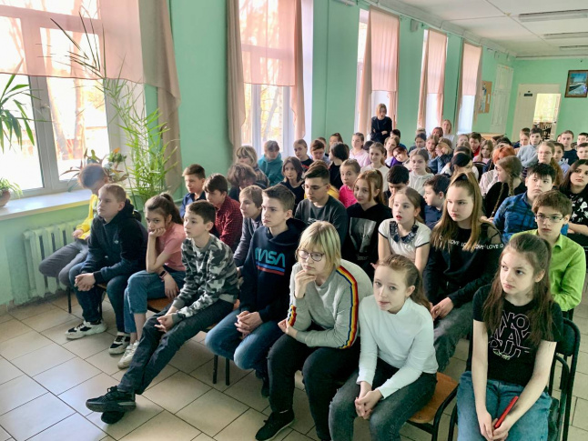 В Черкизовской школе провели лекцию по безопасности на железной дороге