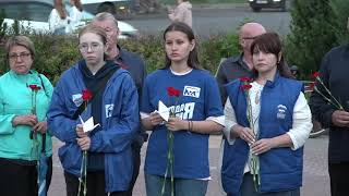 Единороссы почтили память погибших в Севастополе, Дагестане и Фрязино