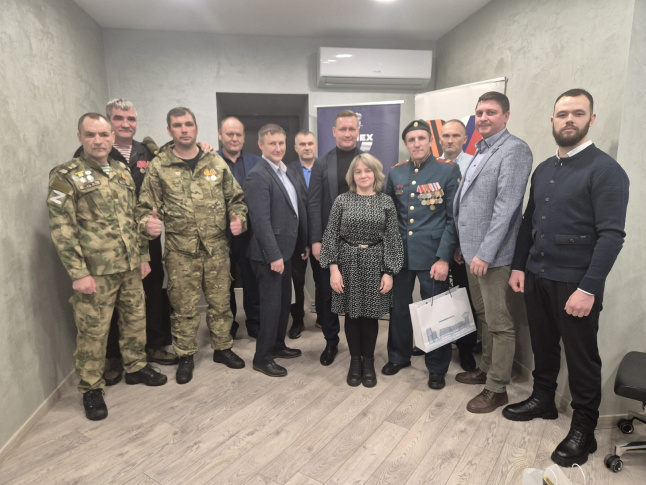 Благодарности и поздравления от Мособлдумы получили активные члены Пушкинского отделения Ассоциации ветеранов СВО