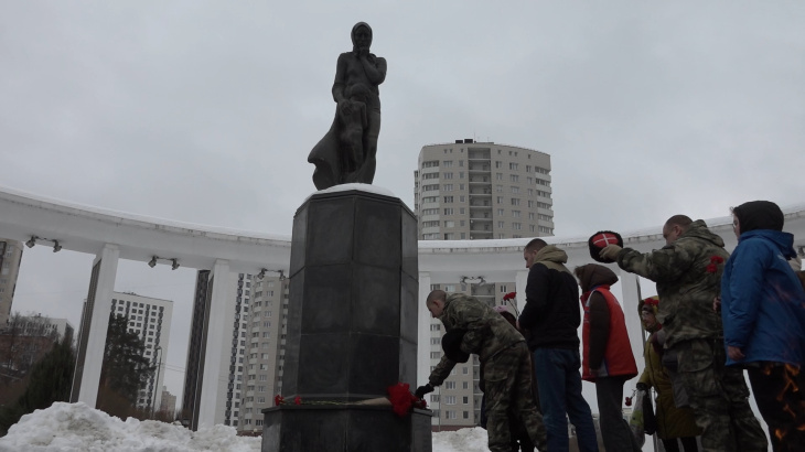 В Пушкино прошёл памятный митинг, посвящённый четвёртой годовщине СВО