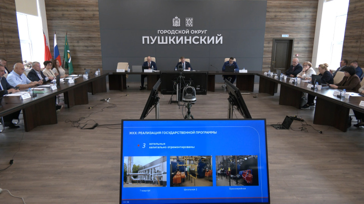 В Пушкинском подвели итоги работы округа за 2025 год