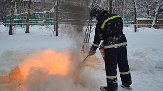 Пушкинское отделение ВСКС провело учения среди школьников