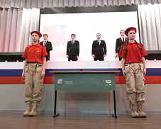 «Парту Героя»в честь Никиты Колованова открыли в Образовательном комплексе №2