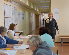 Инна Орлова оценила работу избирательных участков в Пушкино