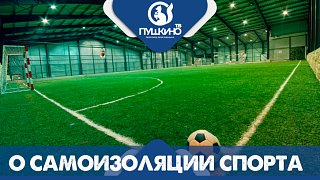 О самоизоляции спорта.  Интервью с директором ФСК Пушкино