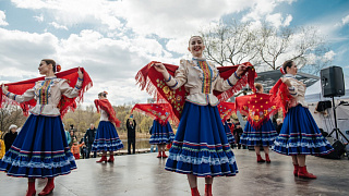В Пушкинском прошли мероприятия, посвящённые Дню весны и труда