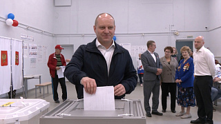 Глава округа Пушкинский Максим Красноцветов проголосовал 