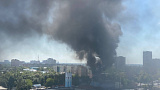Пожар в Пушкино потушили.  На Московском проспекте случилось возгорание кровли