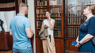 Министр культуры Московской области Елена Харламова посетила музей «Усадьба «Мураново»
