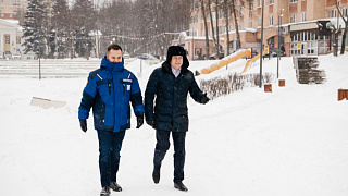 Глава округа оценил новогоднее оформление Красноармейска