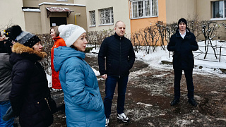 Глава округа Максим Красноцветов провёл несколько выездных совещаний в Ивантеевке