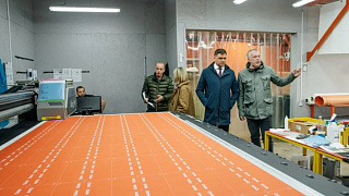 Андрей Морозов посетил с рабочим визитом несколько предприятий Красноармейска