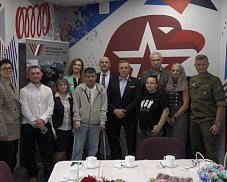 День военного медика отметили вручением карточек членов Пушкинского отделения Ассоциации ветеранов СВО