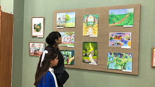 В Пушкинском доме художника открылась выставка детских рисунков «Лес - наш главный интерес»