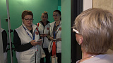 Члены УИК поквартирно обходят жителей. Их задача проинформировать о предстоящих выборах