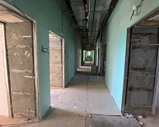 Ремонт в хирургическом корпусе Пушкинской клинической больницы приостановлен