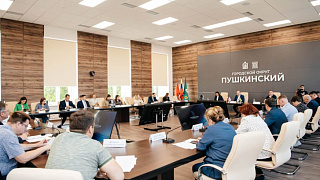 Сегодня состоялось заседание фракции "Единой России" округа Пушкинский