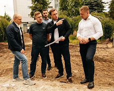 Сергей Пахомов посетил с рабочим визитом Ивантеевку
