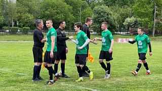 Матч в рамках первенства Московской области по футболу прошёл в Пушкино
