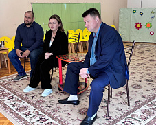 В Пушкино прошла встреча  уполномоченного главы и окружных депутатов с коллективом дошкольного учреждения