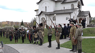 Военно-историческую реконструкцию в Зеленоградском посвятили пострадавшим за веру