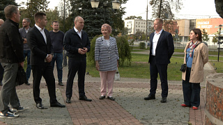 Максим Красноцветов провёл рабочий обход по Ивантеевке 