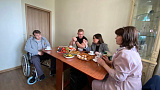 Михаил Ждан навестил участника СВО Дмитрия Куркова 