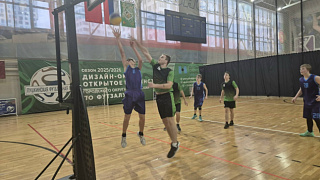 Школьная лига по стритболу проходит во Дворце спорта «Пушкино»