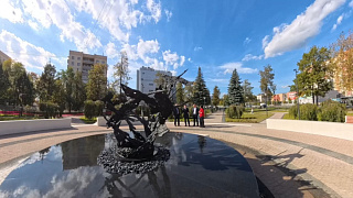 Сквер «Журавли» открыли после реконструкции в Ивантеевке