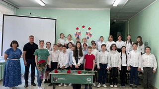 «Парту героя» открыли в образовательном центре №7