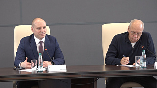 Округ Пушкинский с рабочим визитом посетил заместитель министра благоустройства Московской области Алексей Беловодов