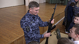 Урок мужества  с Росгвардией прошёл в Красноармейске