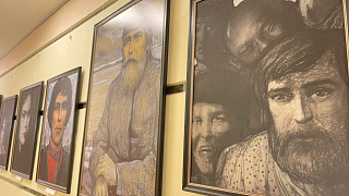 Школьники познакомились с творчеством Ильи Глазунова в Центральной пушкинской библиотеке