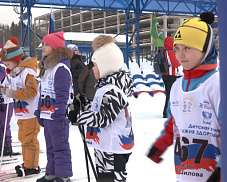 В Ивантеевке на стадионе «Труд» прошла «Детская лыжня здоровья»