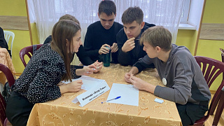 В Красноармейске состоялся финал Школьного кубка по интеллектуальной игре «Что? Где? Когда?»