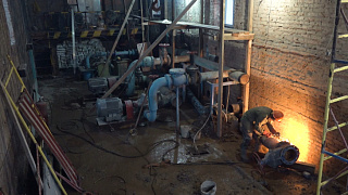 В Правдинском идёт реконструкция ВЗУ №14