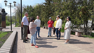 В Ивантеевке провели встречу с жителями по поводу сквера на Задорожной 