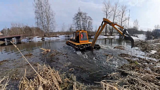В Ивантеевке стартовали работы по расчистке реки Учи