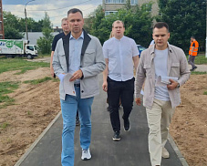 Заместитель министра по содержанию территорий и государственному жилищному надзору Московской области посетил Пушкинский 