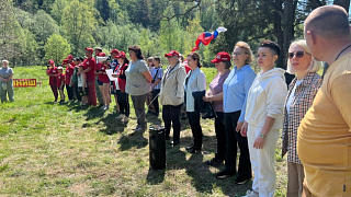 48-ой туристский слёт прошёл на Левковской поляне