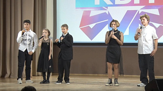 Впервые в Лесном прошёл детский КВН