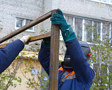 На Заводской улице благодаря Народной программе «Единой России» появилась контейнерная площадка