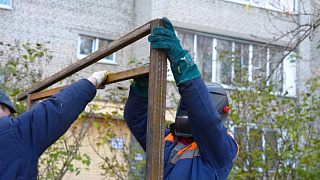 На Заводской улице благодаря Народной программе «Единой России» появилась контейнерная площадка