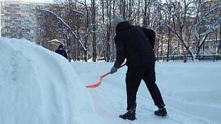 Округ Пушкинский присоединился к акции «Снежный субботник»!