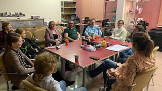 В гостях у книжного клуба "Наедине с книгой"