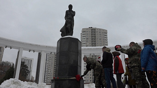 В Пушкино прошёл памятный митинг, посвящённый четвёртой годовщине СВО