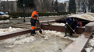 Расконсервация фонтанов в Пушкино началась