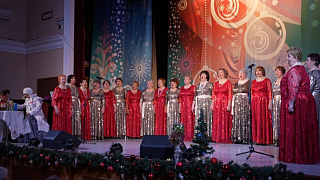 Новогодний концерт организовали для участников проекта «Активное долголетие» 