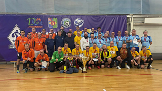 В Пушкино прошёл турнир по мини -футболу среди ветеранов